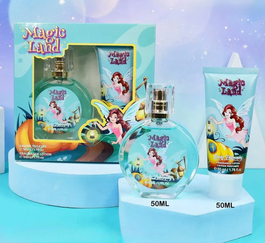 Kit para Niña de Perfume y Crema Corporal