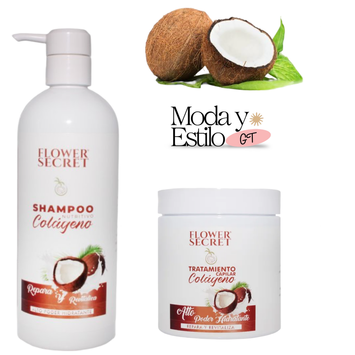 Kit de Coco Tratamiento + Shampoo