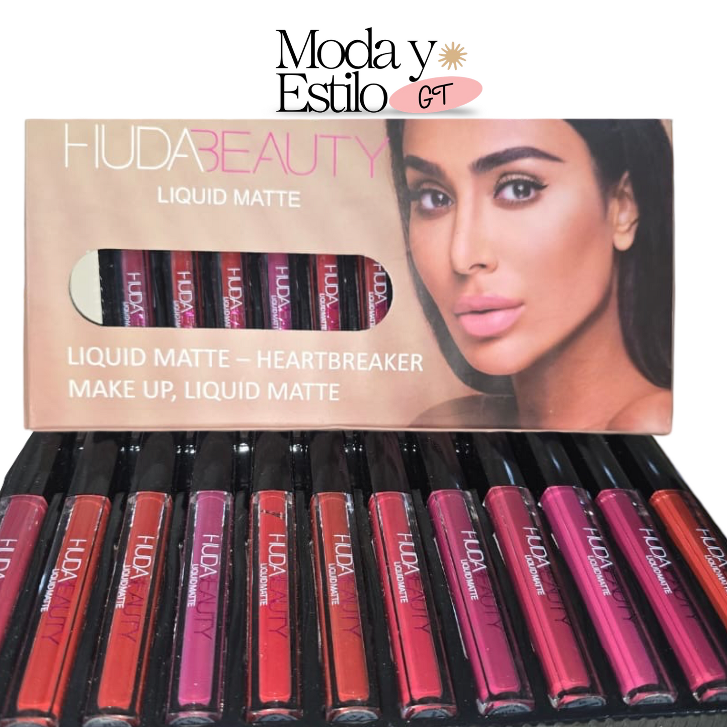Set de Labial Mate HudaBeauty