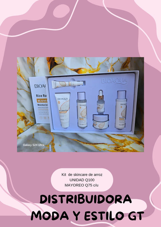 Kit de SkinCare de Arroz