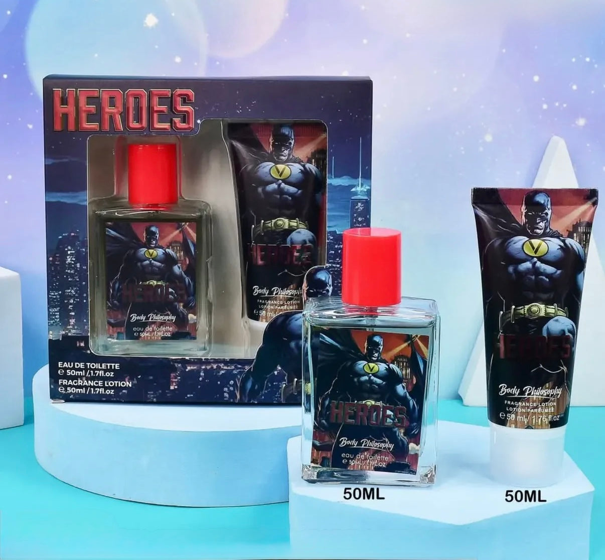 Kit para Niño de Perfume y Crema Corporal