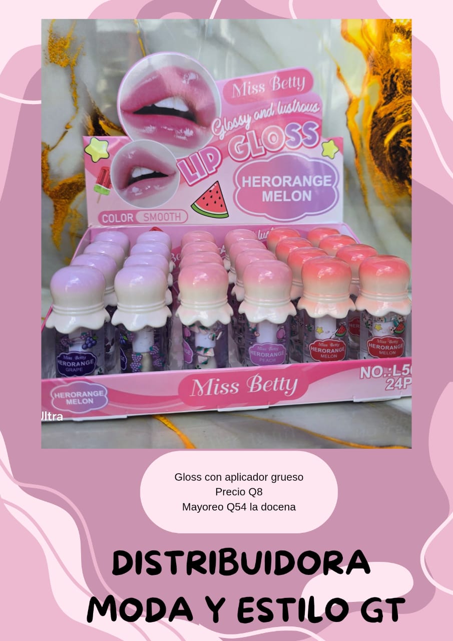 Lip Gloss de Frutas