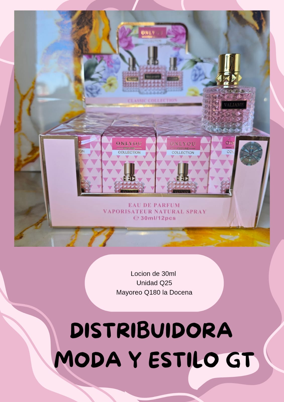 ONLYOU Valiame Pink Perfume