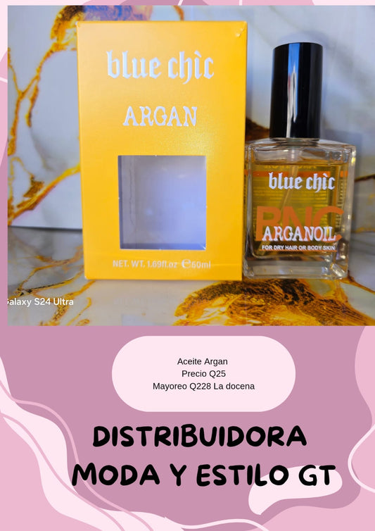 Acite de Argan Blue Chic