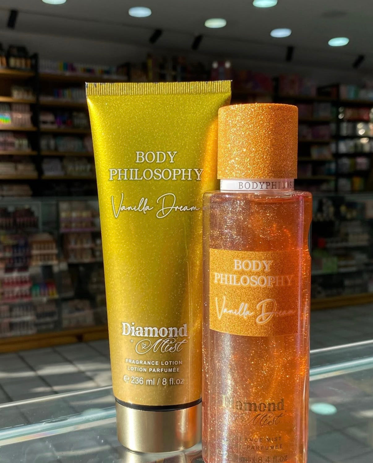 Kit Grande de Spalsh y Crema con Glitter