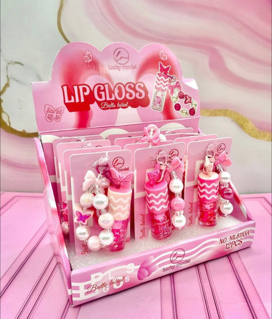 Lip Gloss con Pulsera