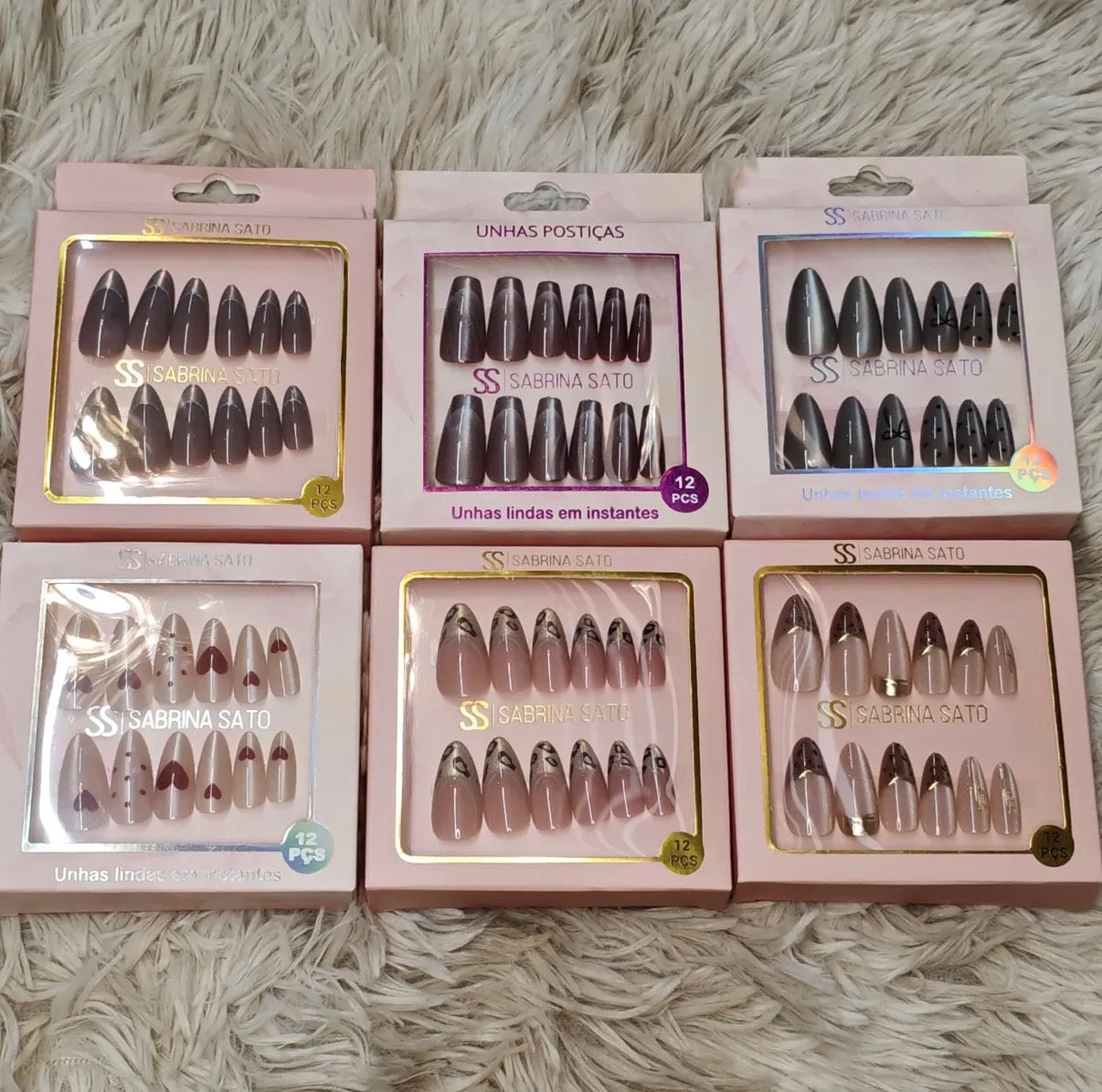 Set de Uñas Press On Sabrina Sato