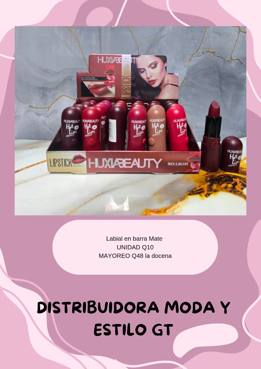 Labial de Barra Mate
