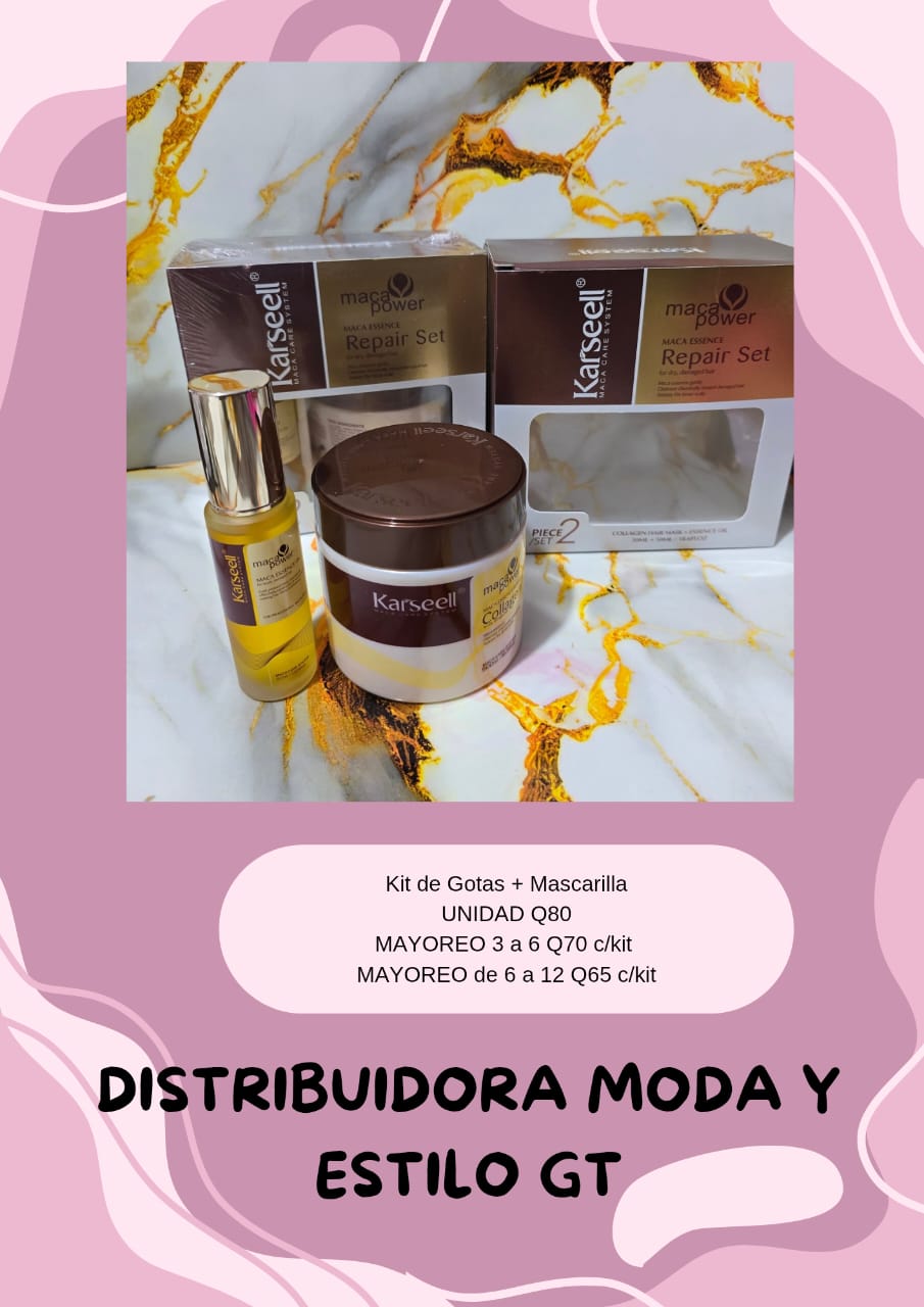 Kit de Mascarilla + Gotitas Karseell