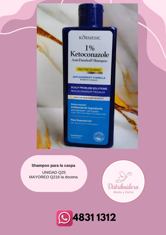 Shampoo para la caspa
