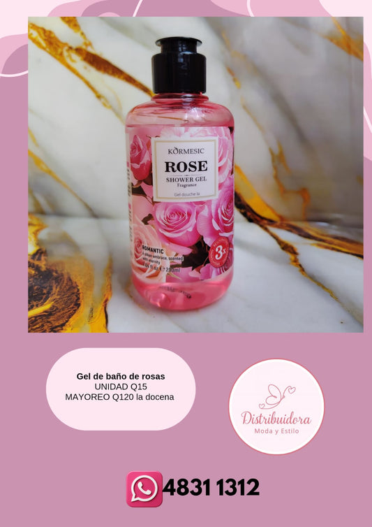 Jabon de rosas para el cuerpo