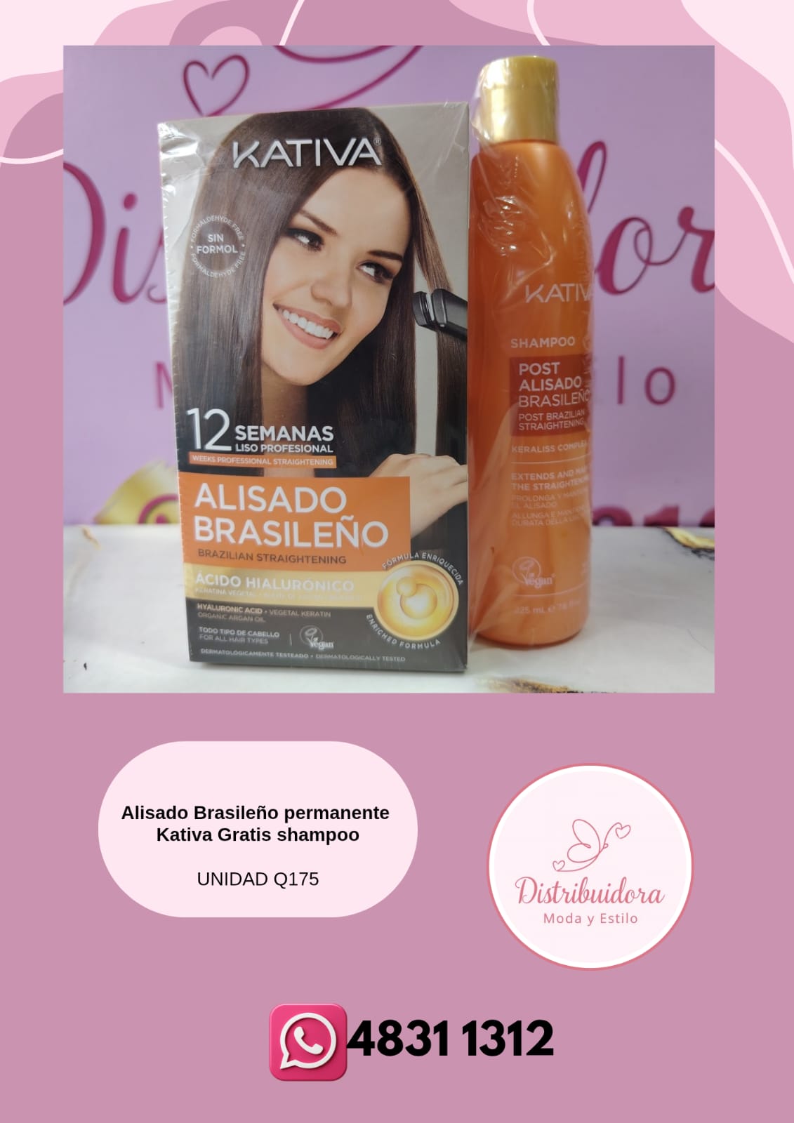 Kit kativa Alisado Brasileño
