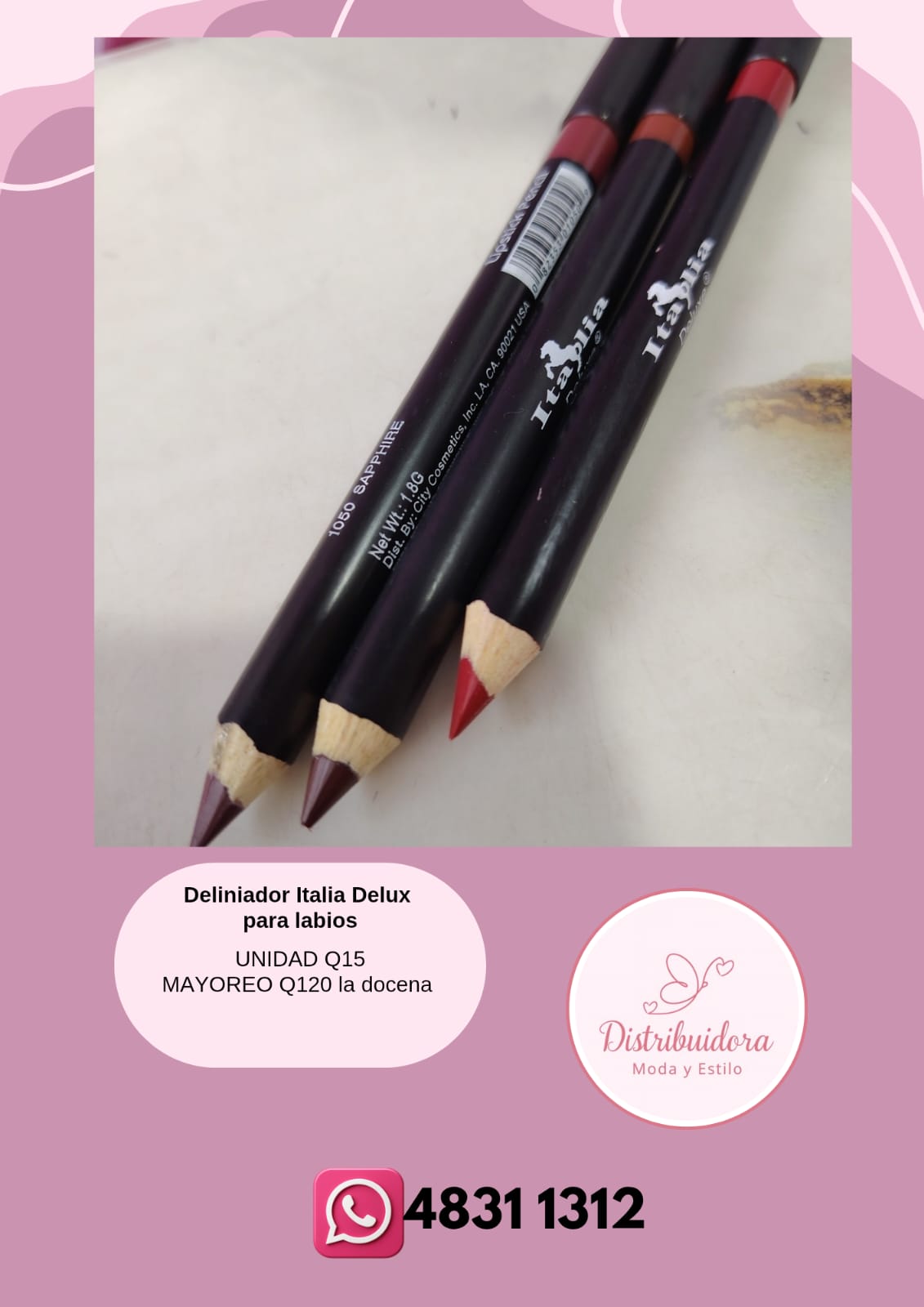 Deliniador de Italia Delux para Labios