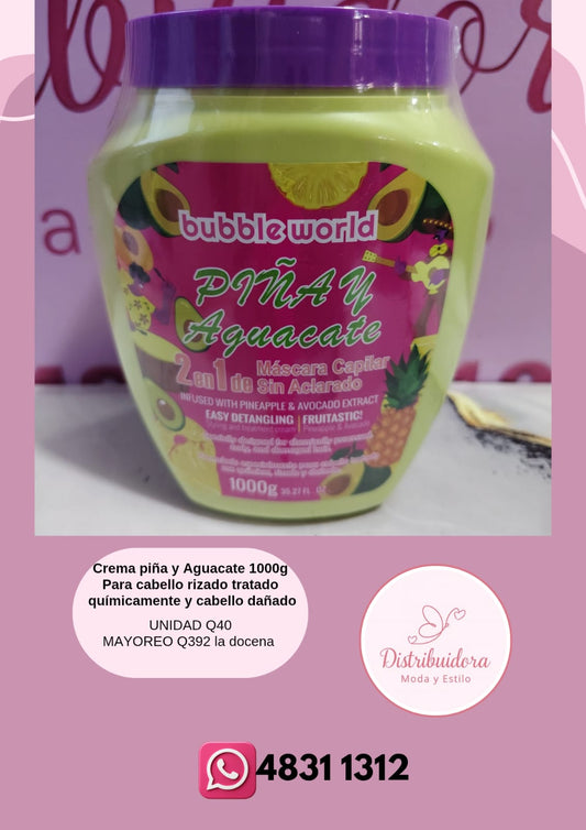 Crema para el cabello