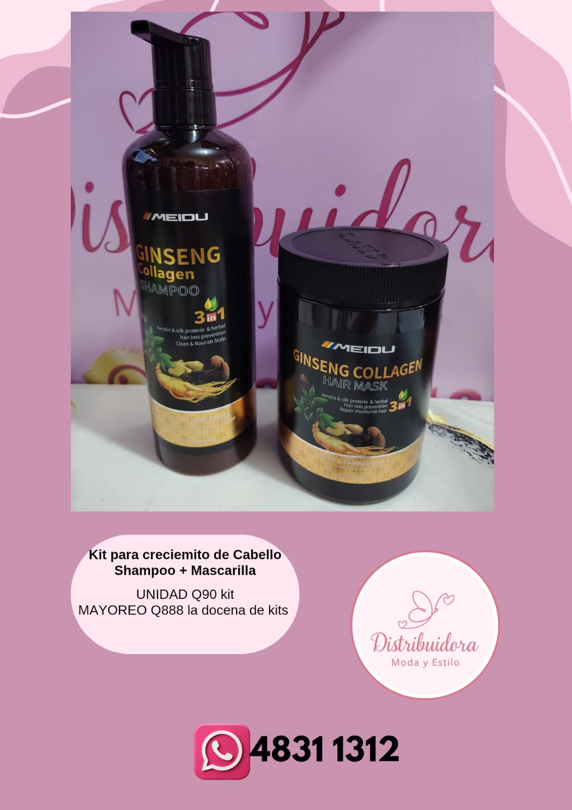 Kit de crecimiento de cabello