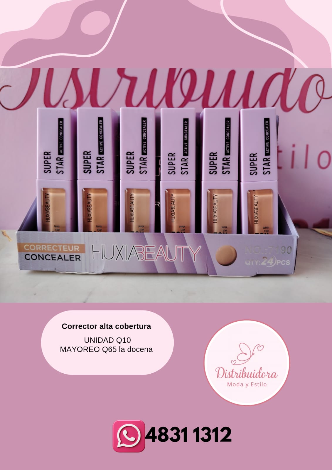 Corrector alta cobertura