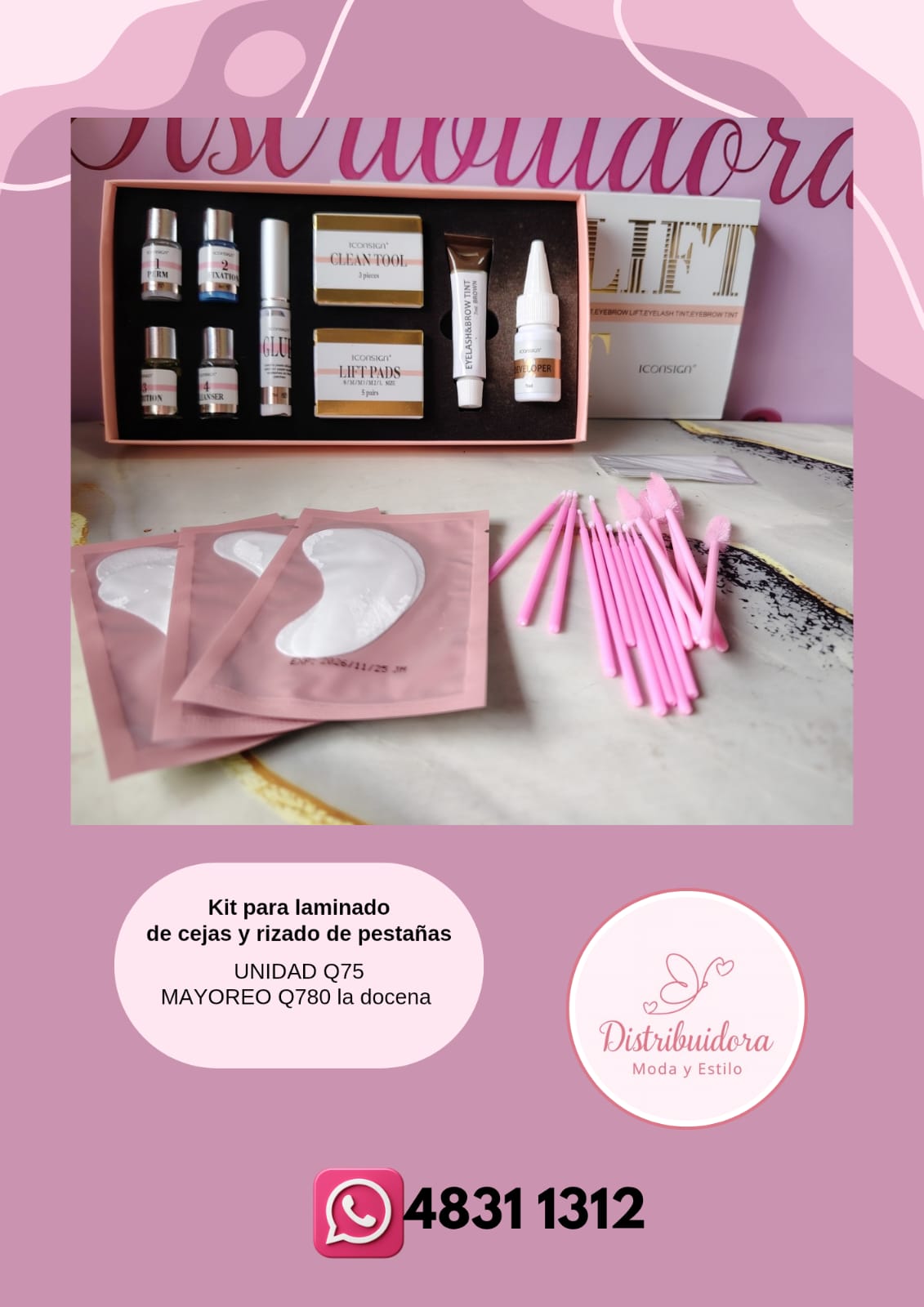 Kit de lash lifting