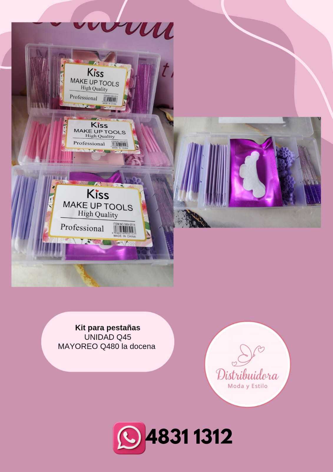 Kit para pestañas