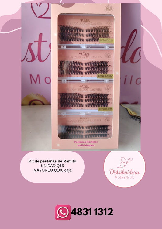Set de pestañas ojo de gato