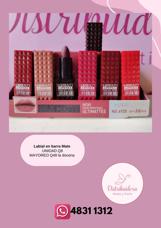Labial en barra Matte