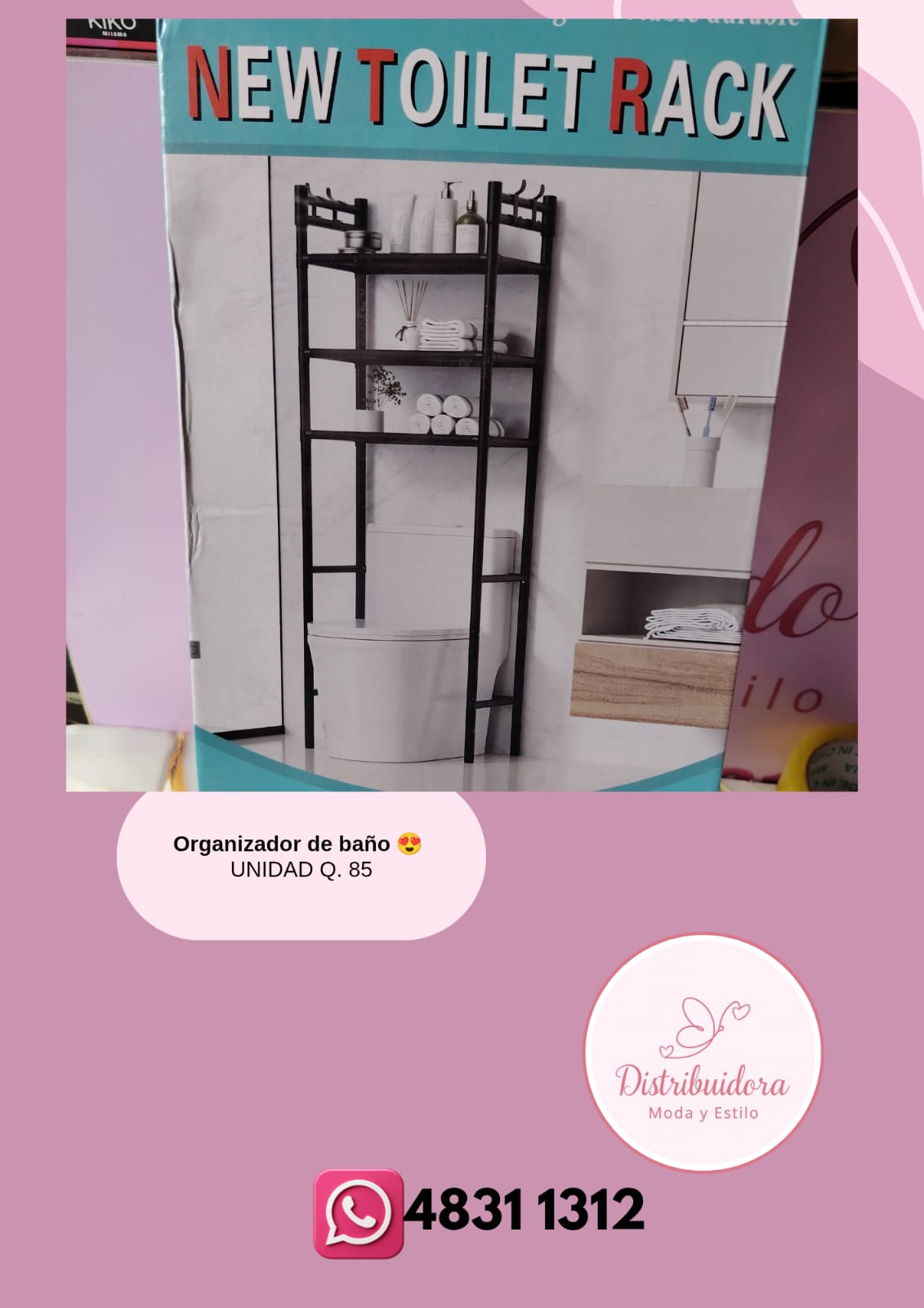 Organizador de baño