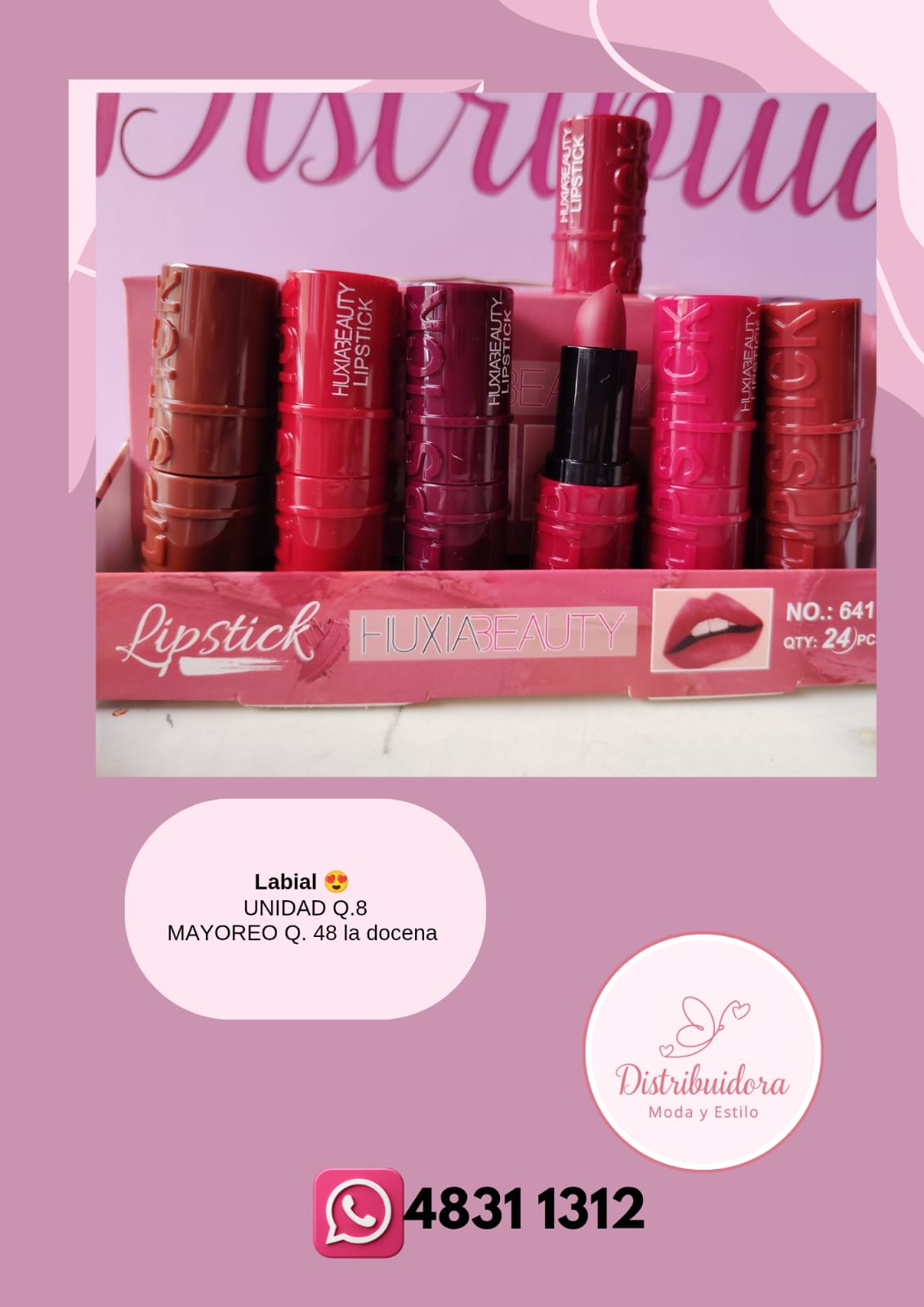 Labial en barra matte