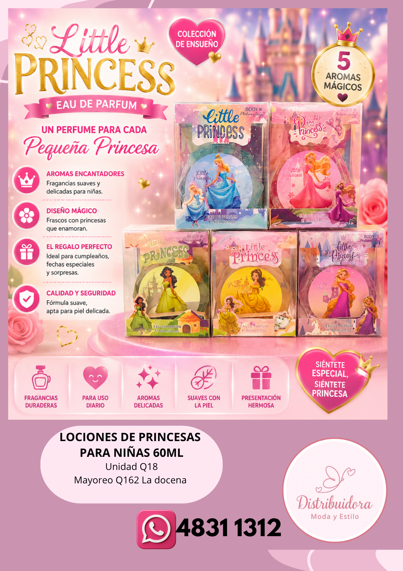 Lociones de princesas