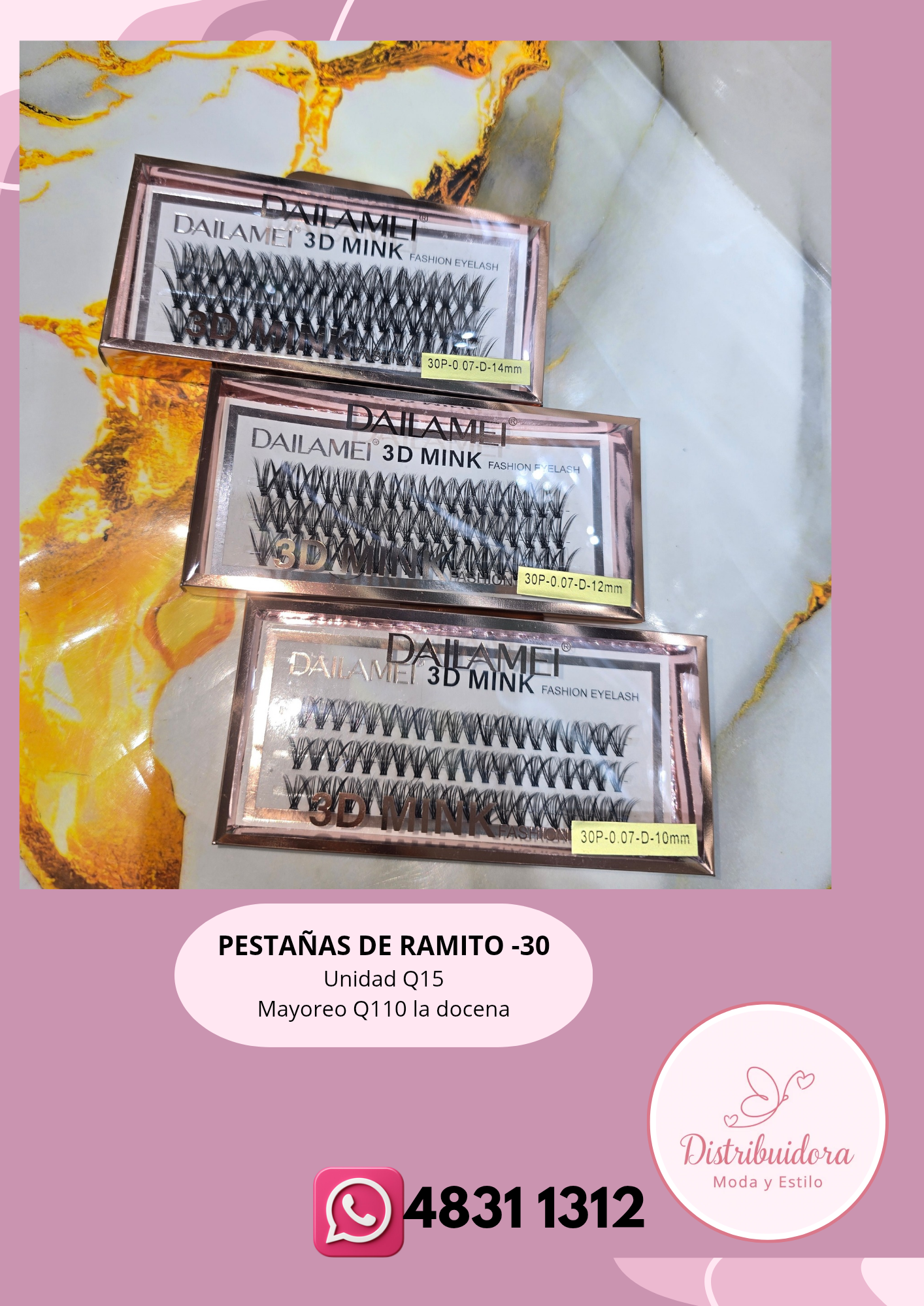 Set de pestañas
