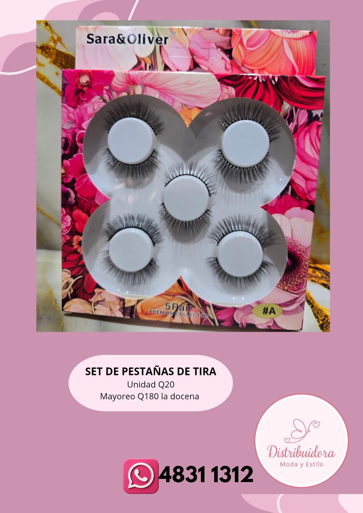 Kit de pestañas de tira