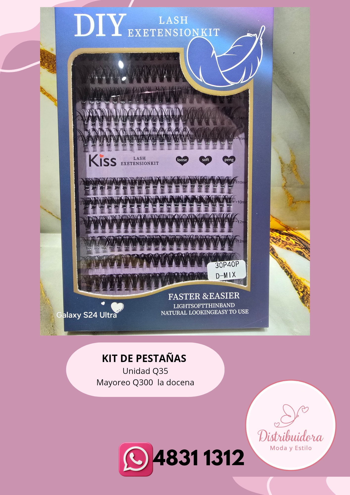 Kit de Pestañas blue kiss