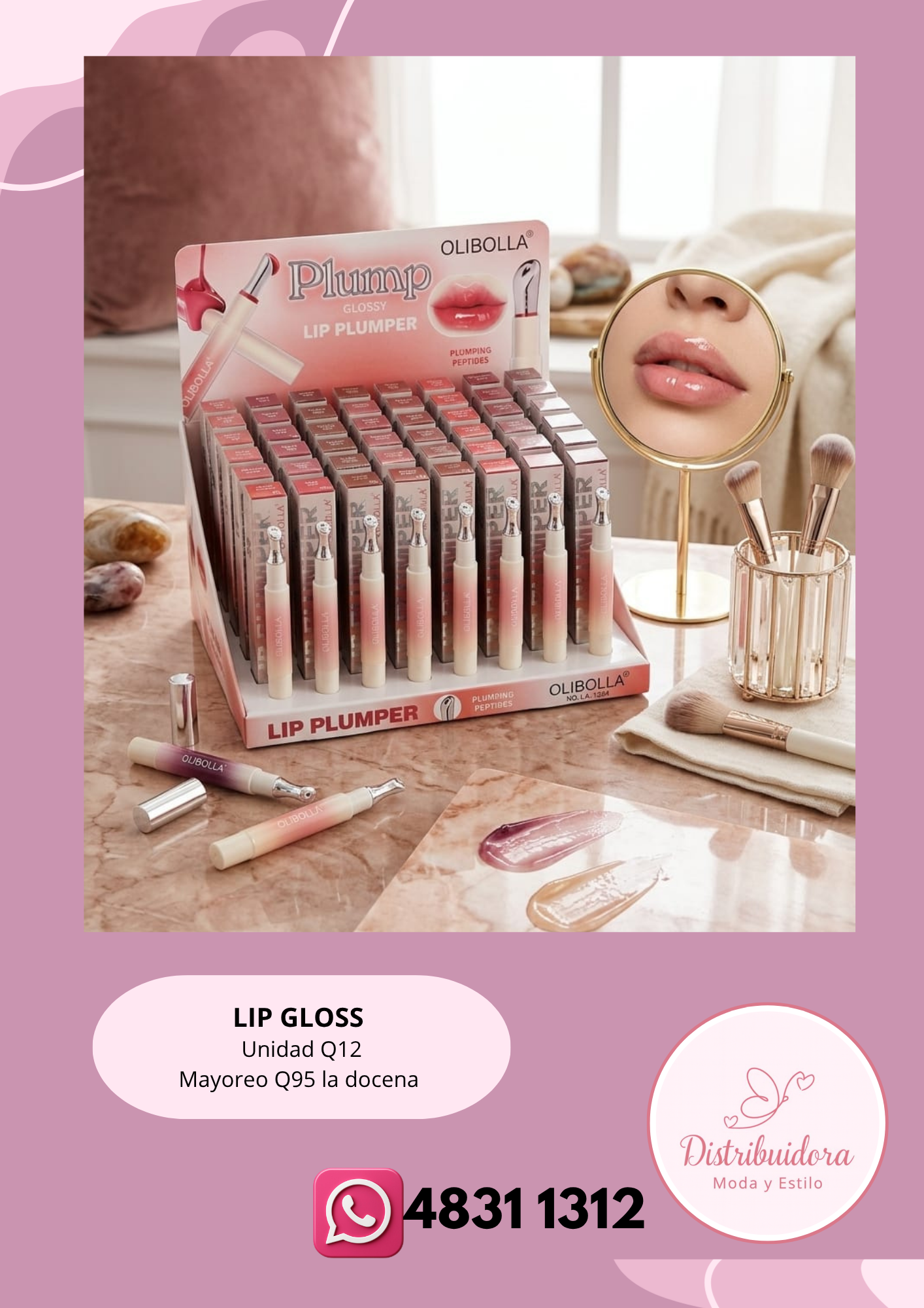 Lip gloss olibolla