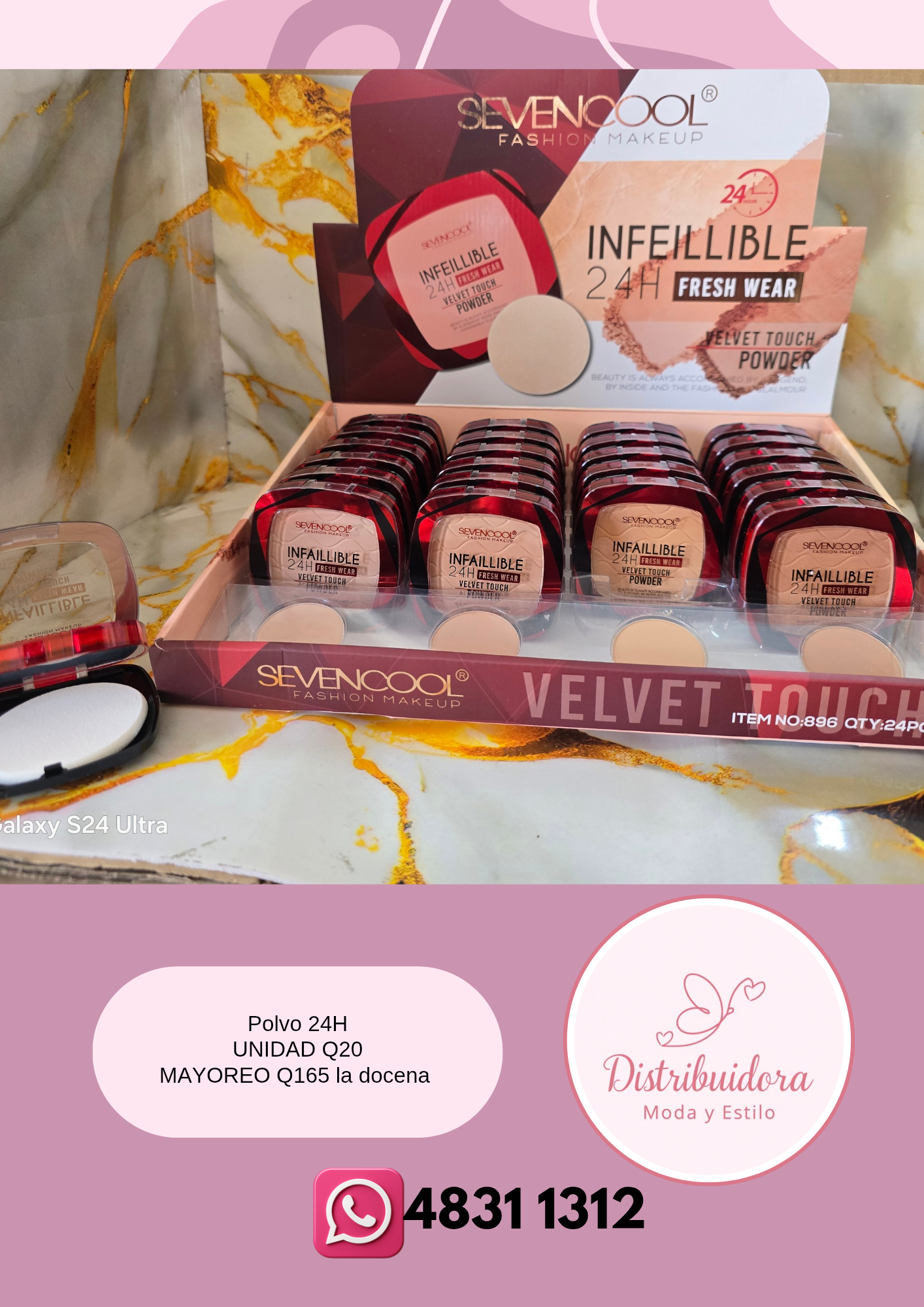 Polvos compactos 24H