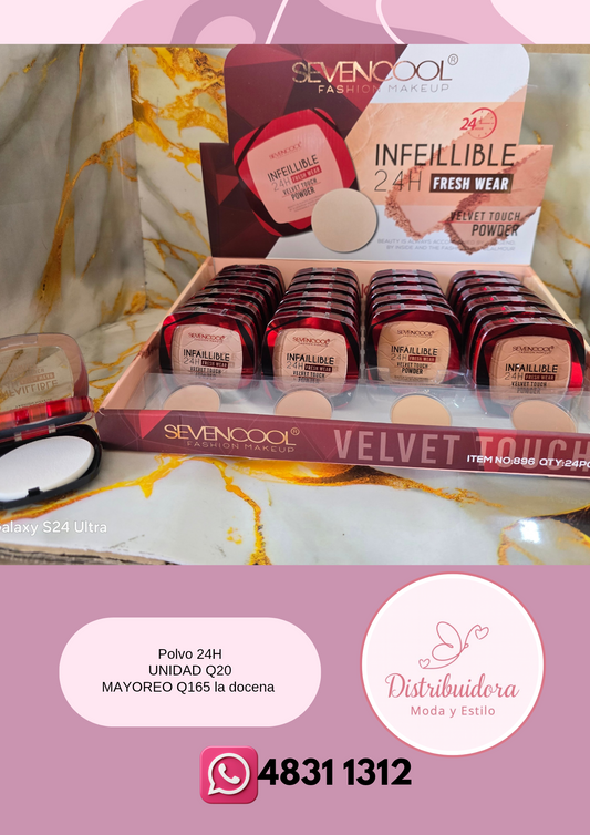 Polvos compactos 24H