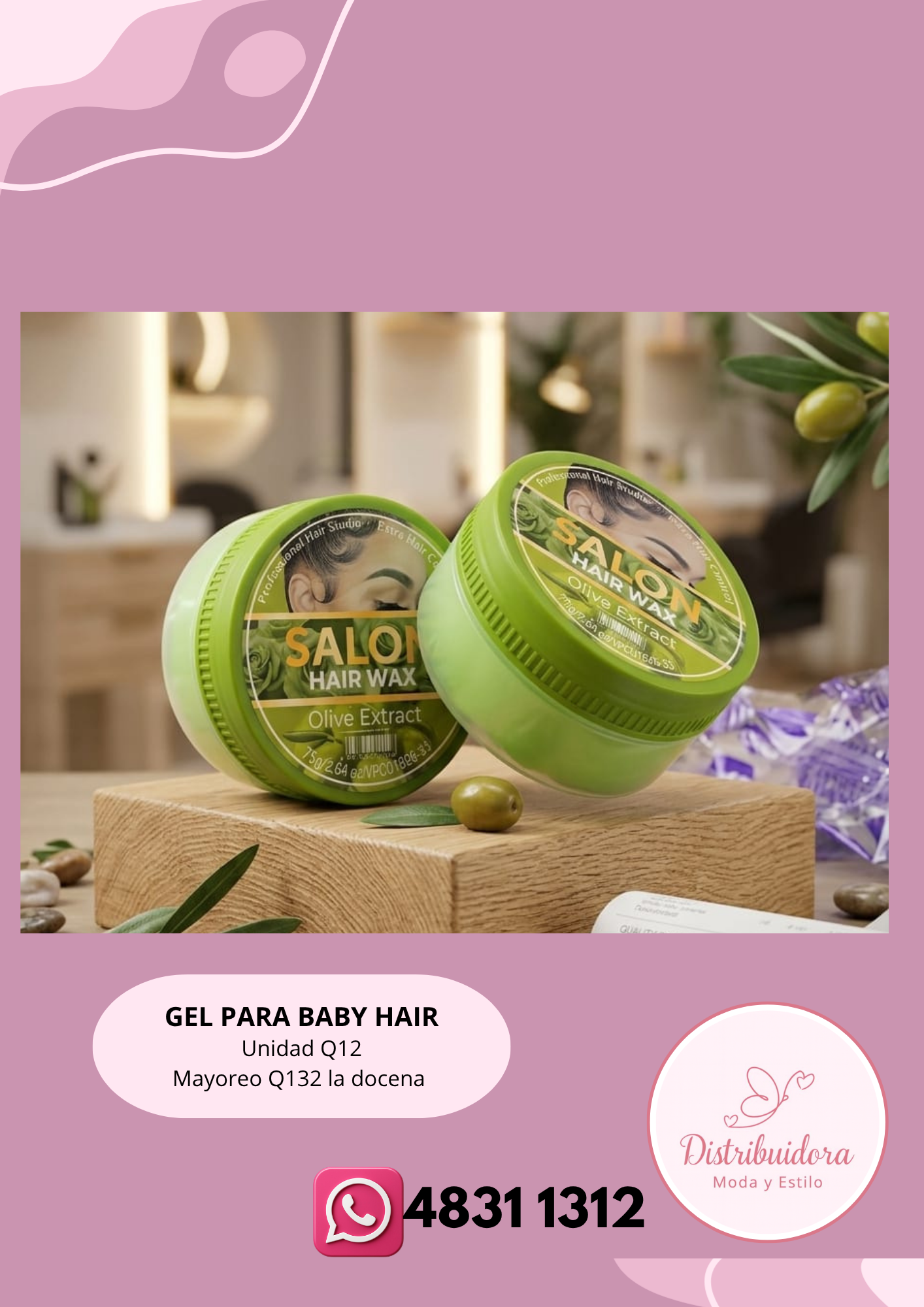 Gel para baby hair