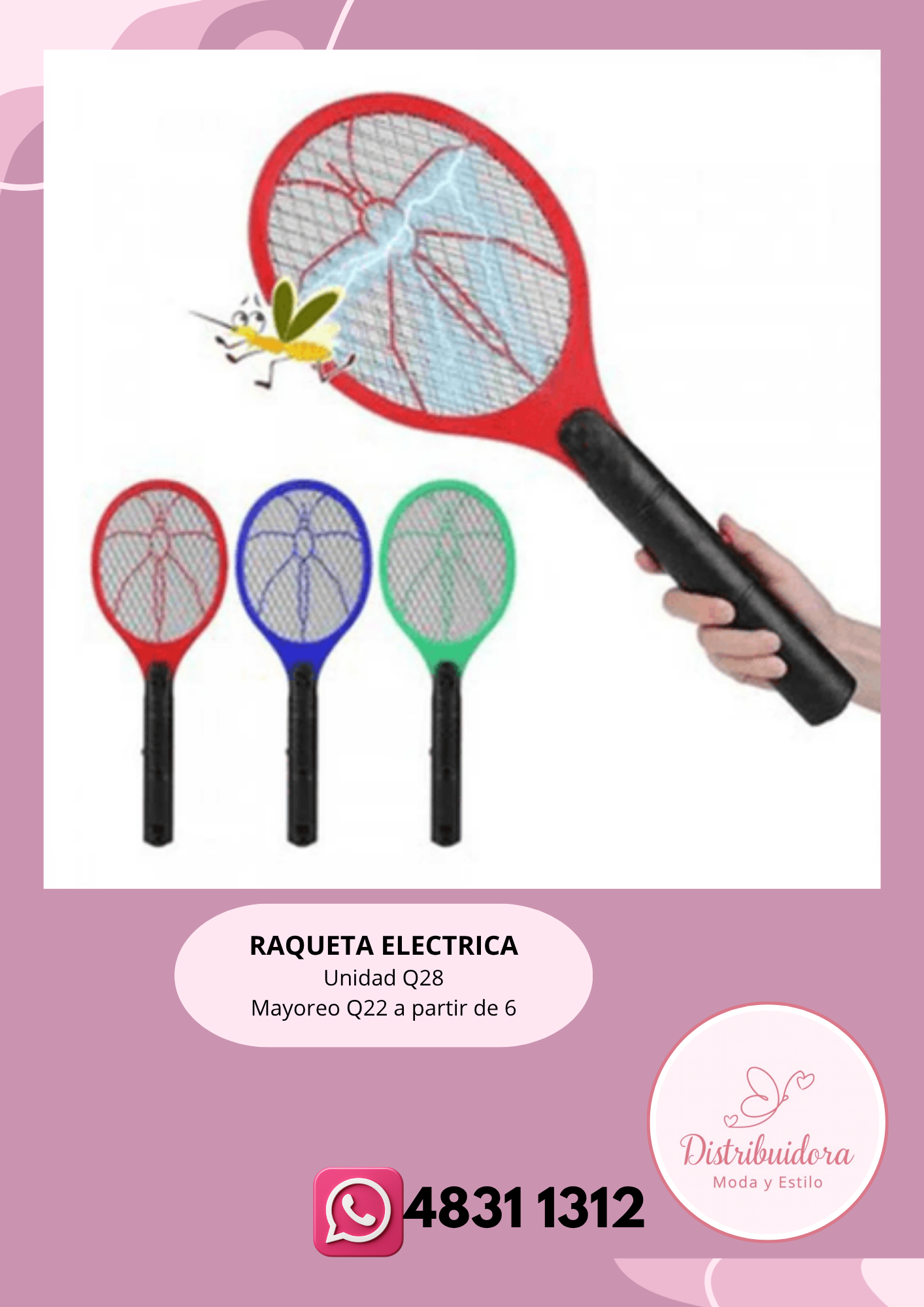 Raqueta para mosquitos