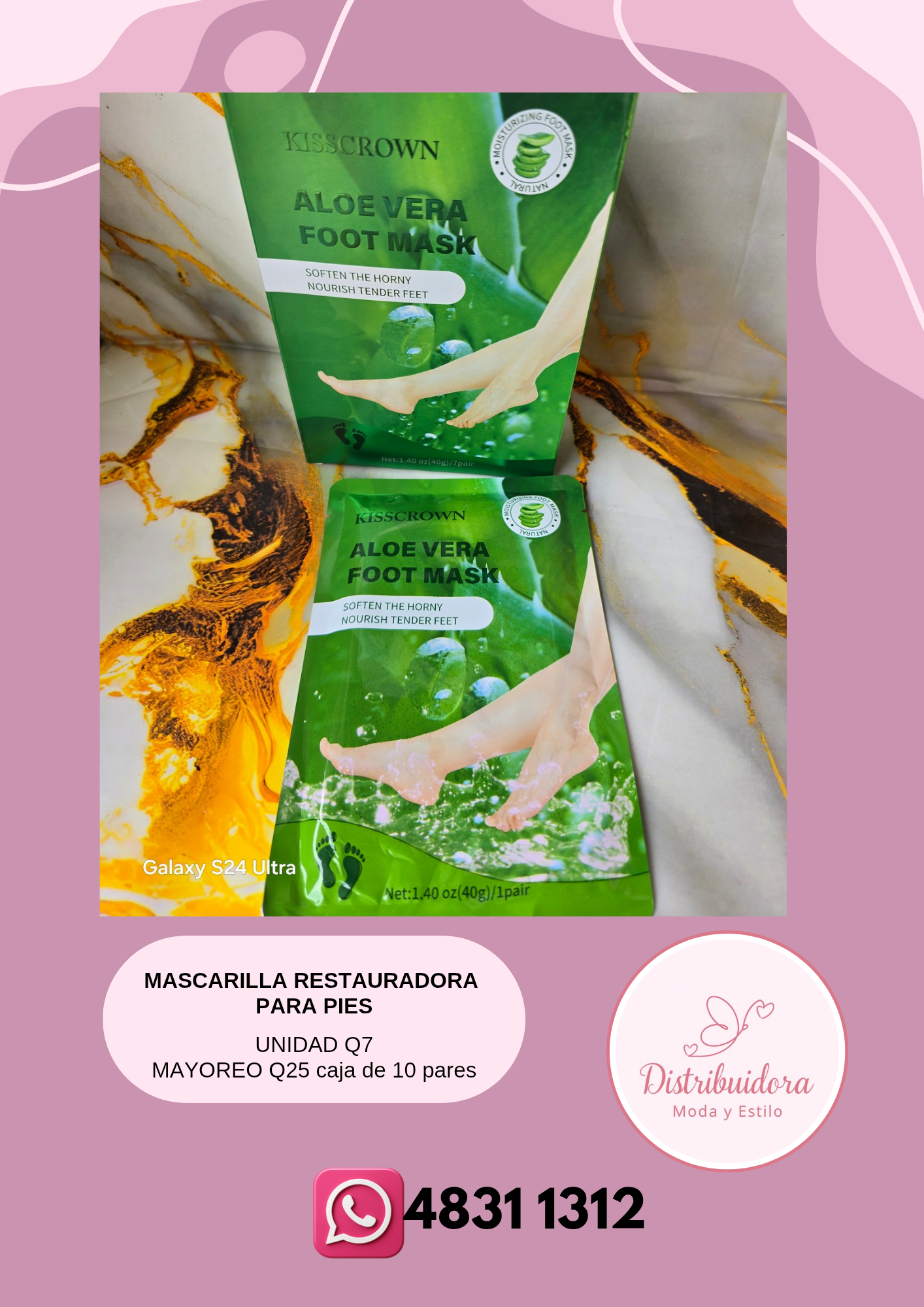 Mascarilla para pies