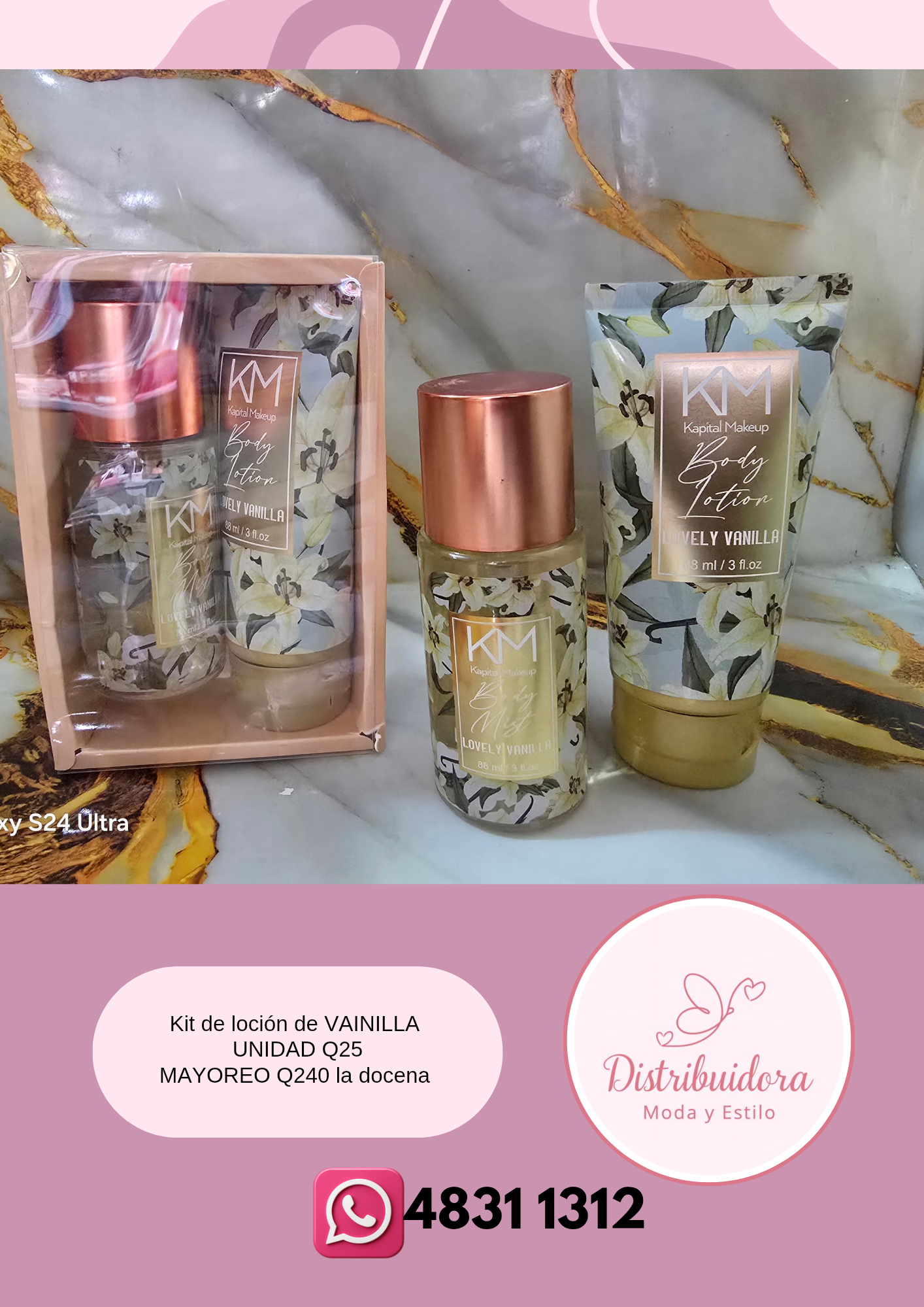 Kit de locion VAINILLA