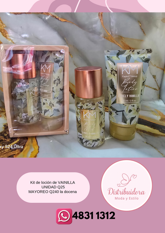Kit de locion VAINILLA