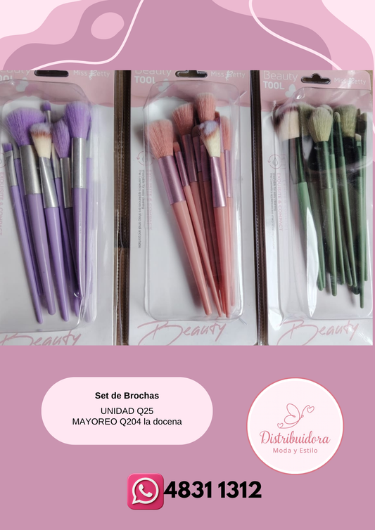 Set de brochas