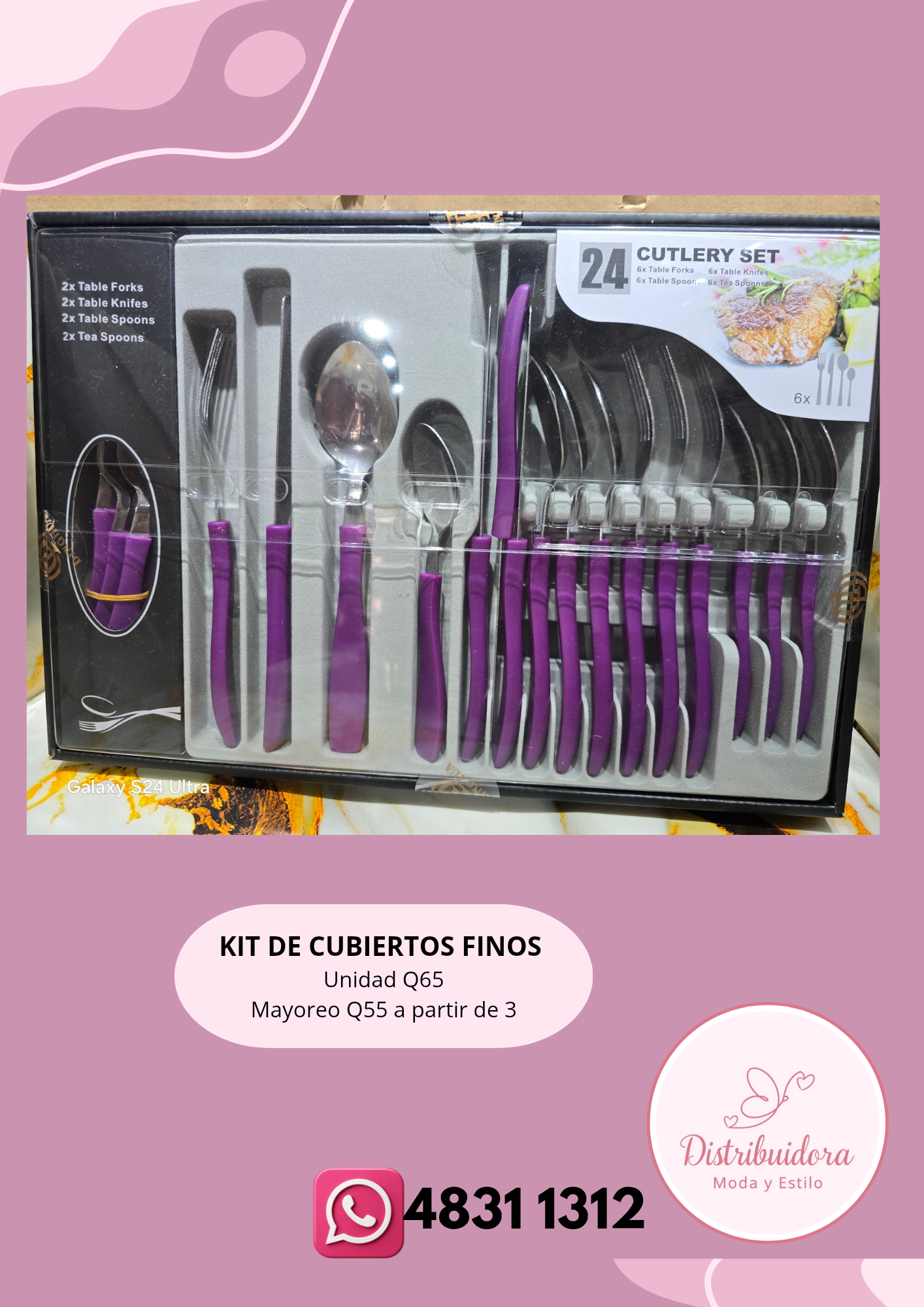 Set de cubiertos finos
