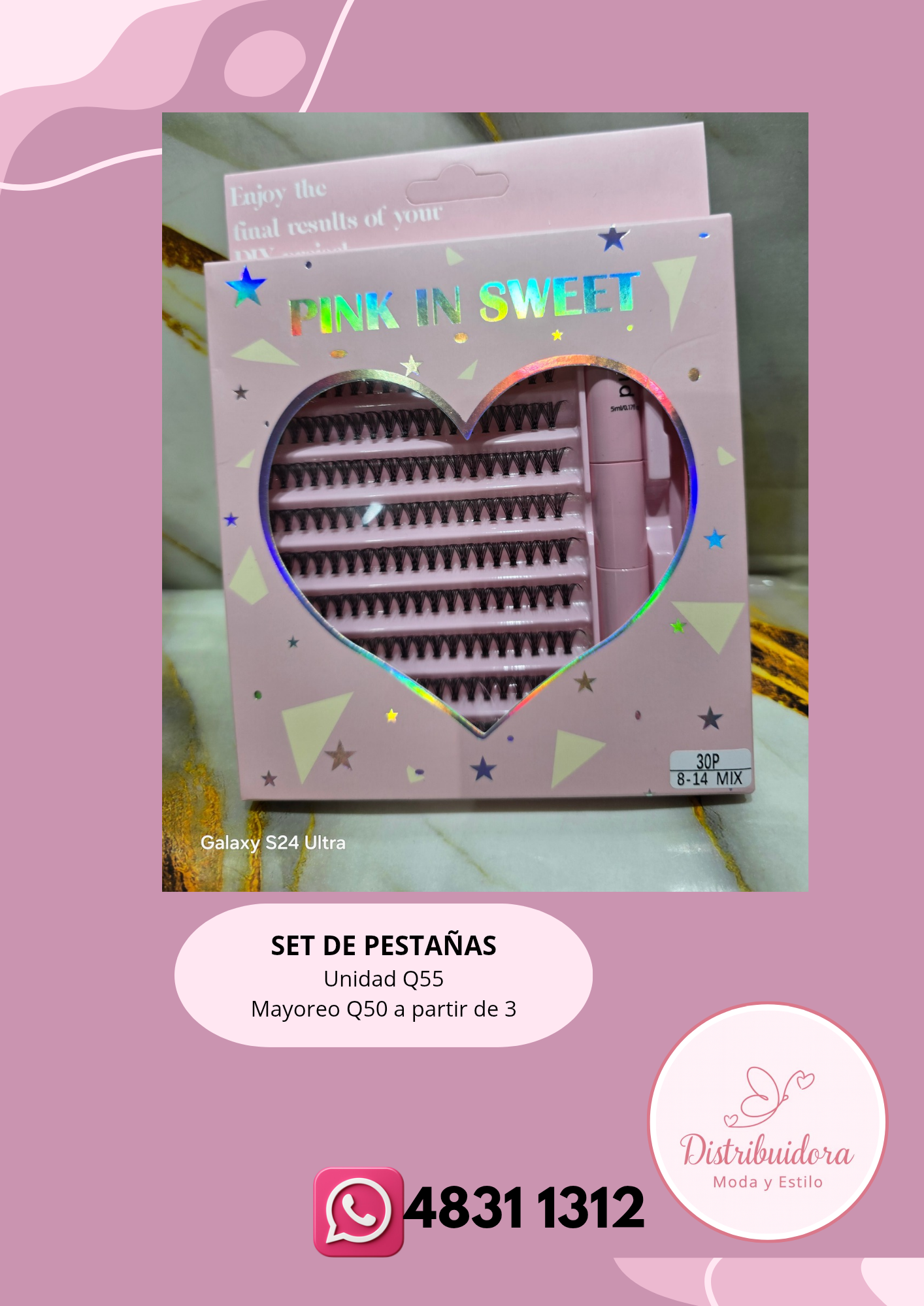 Set de pestañas sweet
