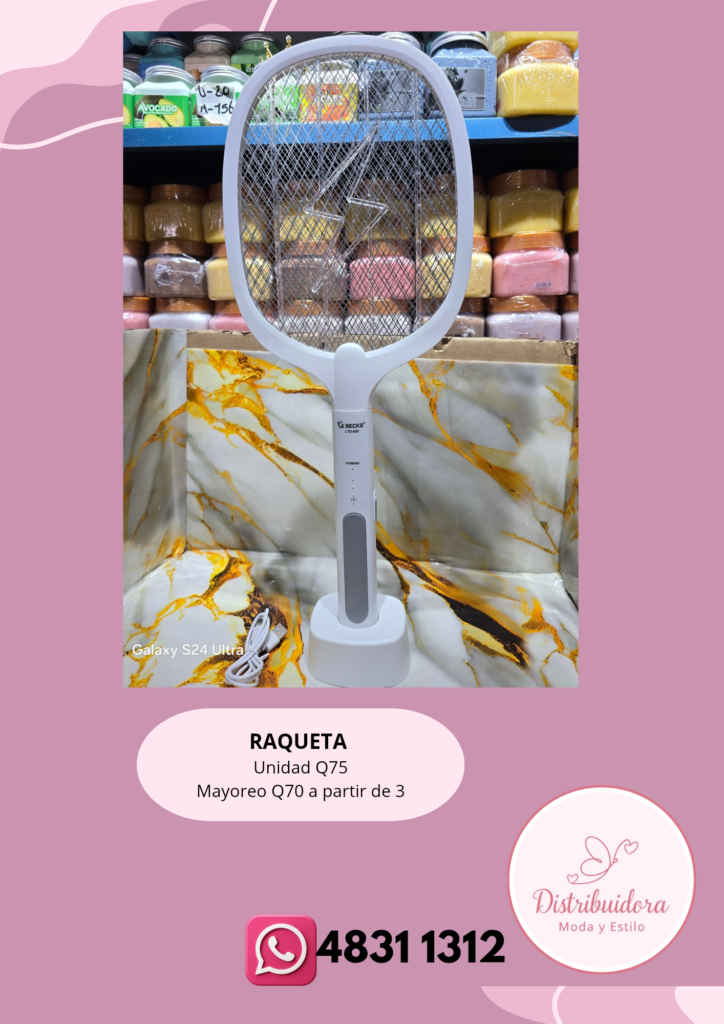 Raqueta para zancudos