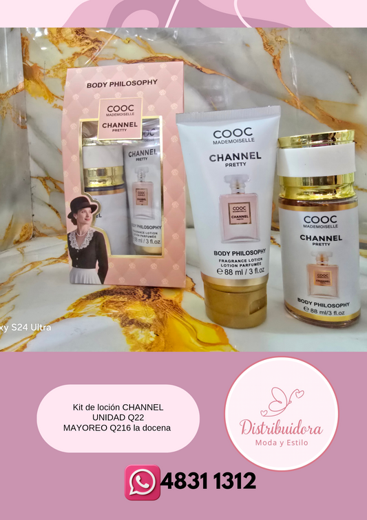 Kit de locion COCO CHANEL