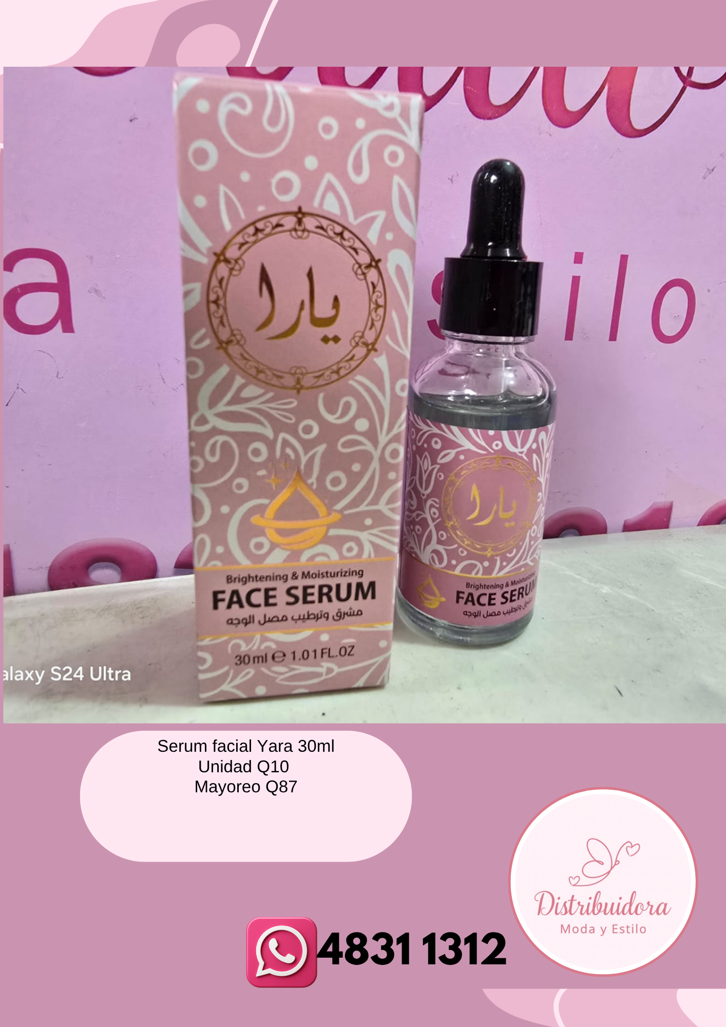 Serum facial Yara 30ml