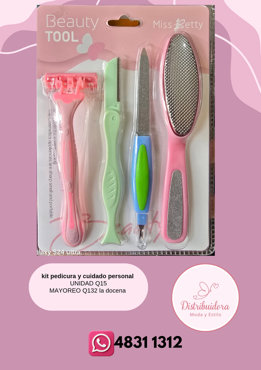 Kit pedicura y cuidado personal