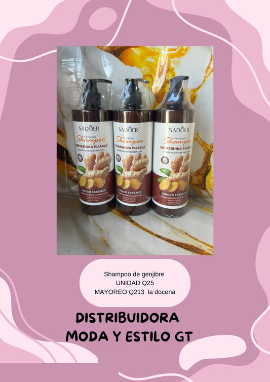 Shampoo de jengibre