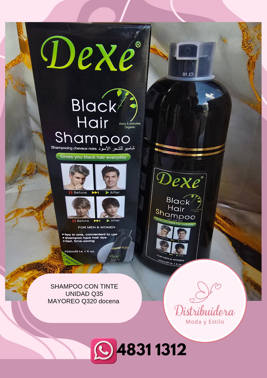 Shampoo con color Dexe