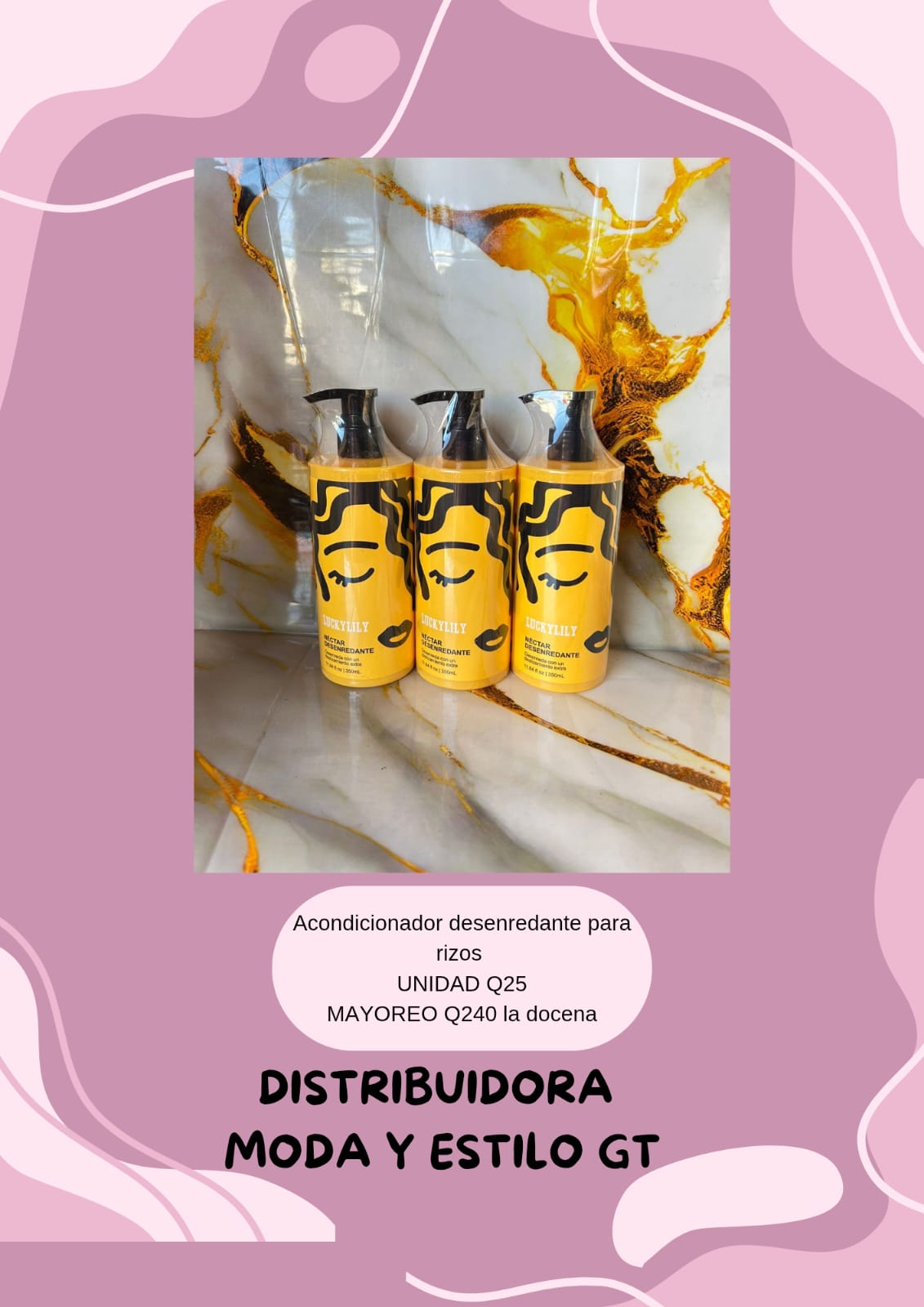 Deseredante para rizos