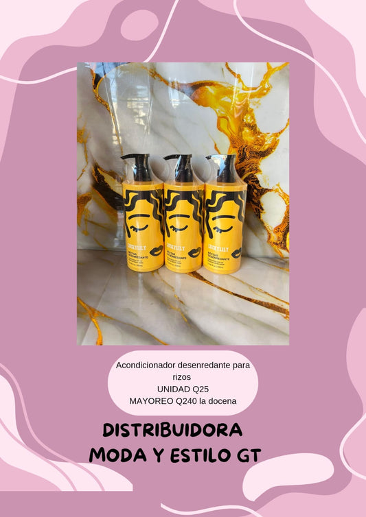 Deseredante para rizos