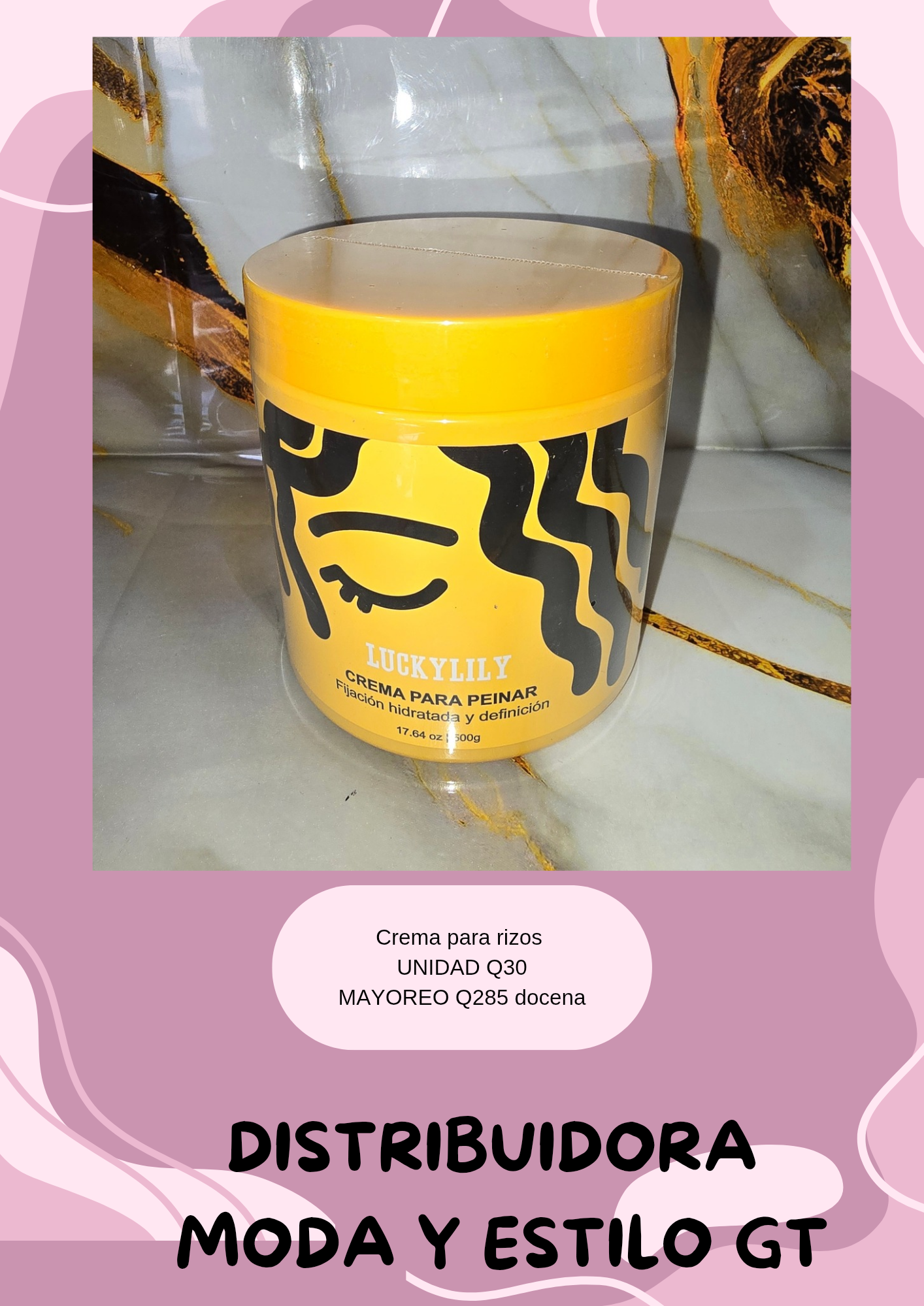 Crema para rizos